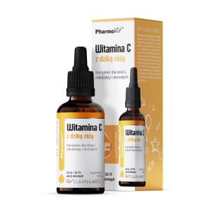 Witamina C z dziką różą 30ml dla dzieci i dorosłych krótka data