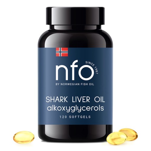 Omega-3 Shark Liver Oil 120 kaps. 
