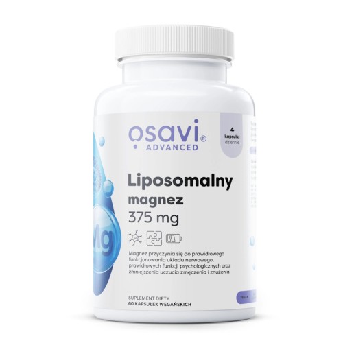 Liposomalny Magnez, 375 mg - 60 vcaps
