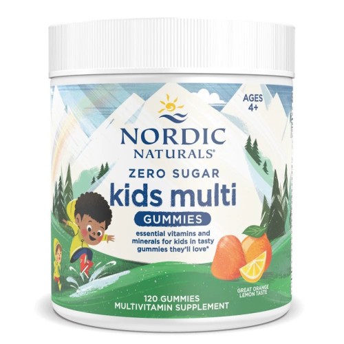 Kids Multi Zero Sugar, Orange Lemon - 120 gummies