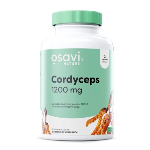 Cordyceps 1200 mg 120 kapsułek