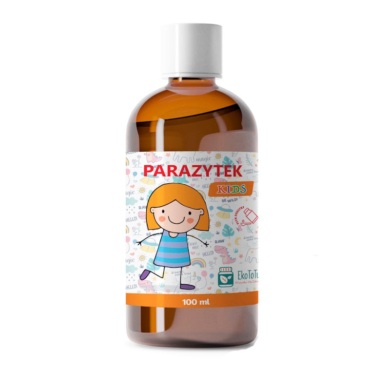 Экстракты растительные EkoToTu Parazytek Kids, для пищеварения и иммунитета, от 3 лет