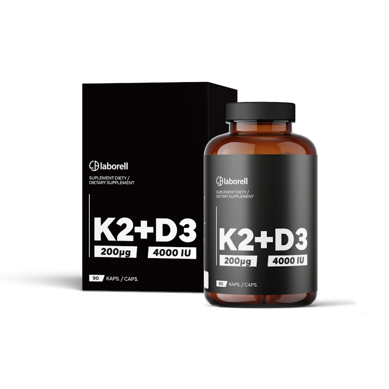Витамин K2 200 мкг + D3 4000 МЕ Laborell VitaMK7, капсулы