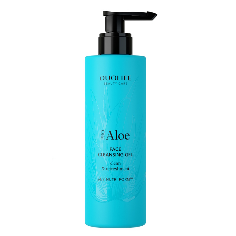 Гель для умывания DuoLife Aloe Cleansing Gel с алоэ, увлажняющий, 200 мл