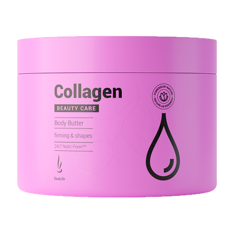 Баттер для тела DuoLife Beauty Care Collagen Body Butter, с гиалуроновой кислотой
