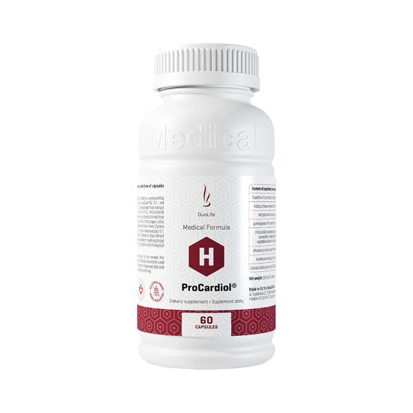Комплекс для сердца и сосудов DuoLife Medical Formula ProCardiol, 60 капсул