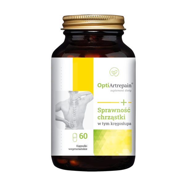 Комплекс для суставов Naturday Opti Artrepain, с босвеллией и ивой белой, 60 капсул