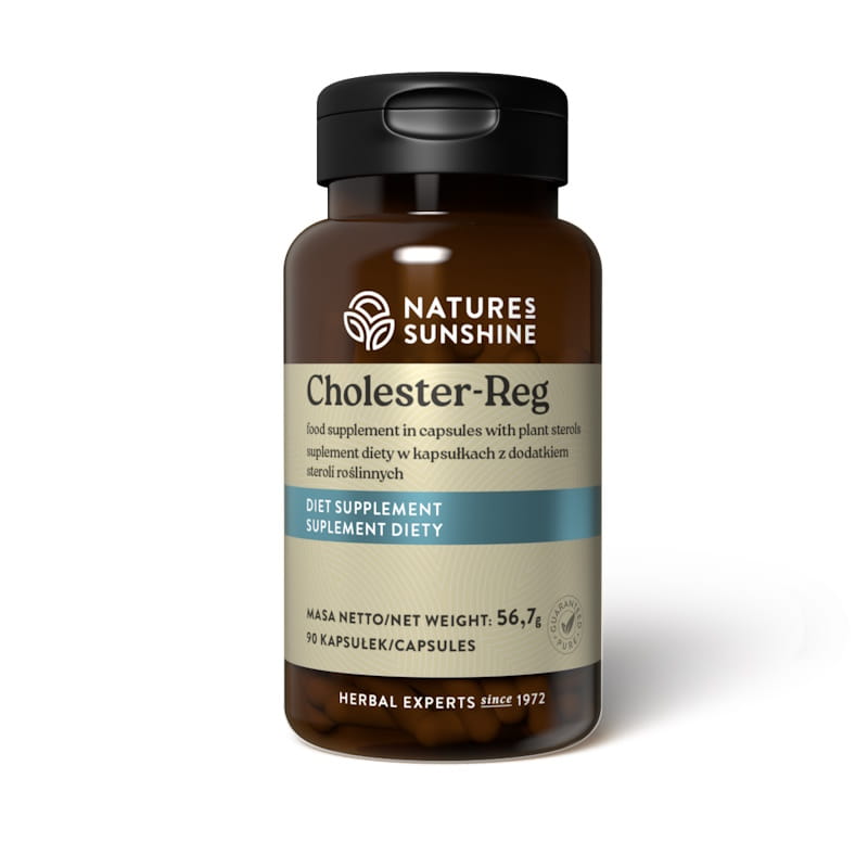 Комплекс Nature's Sunshine Cholester-Reg, артишок и растительные стеролы, капсулы