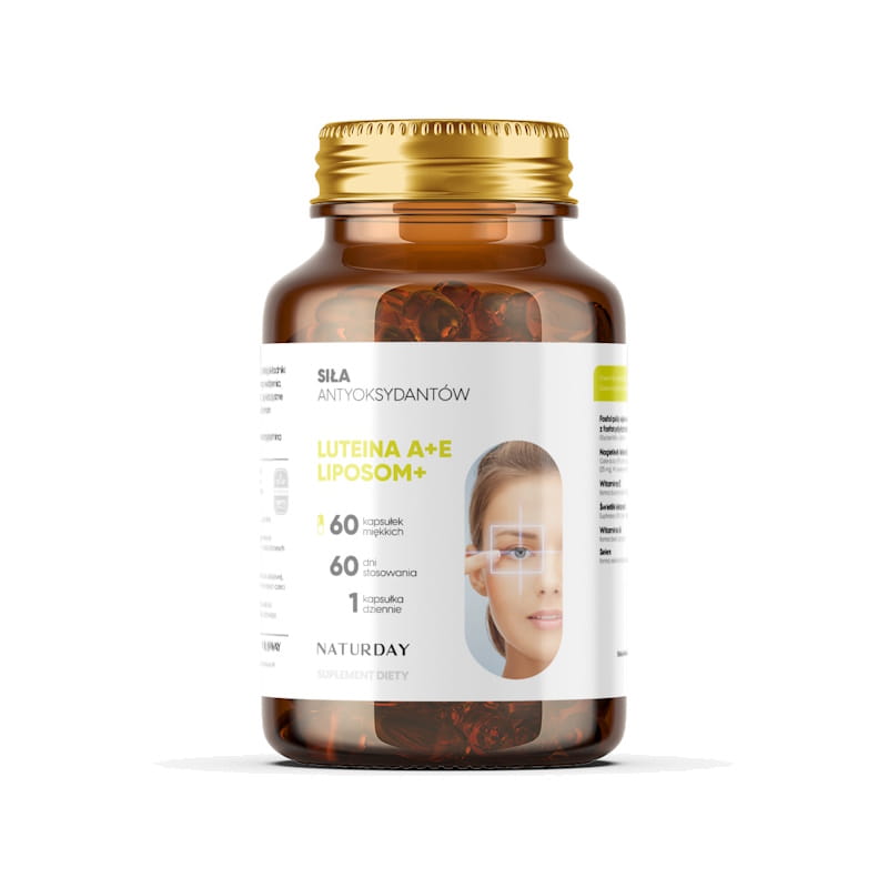 Лютеин NaturDay Opti Liposomal, с витаминами A и E и селеном, капсулы