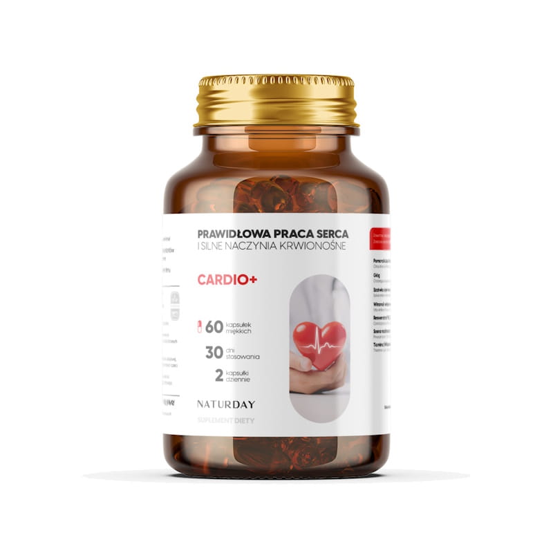 Комплекс NaturDay OptiCardio Spirulina, с боярышником и ресвератролом, для сердца и сосудов, капсулы